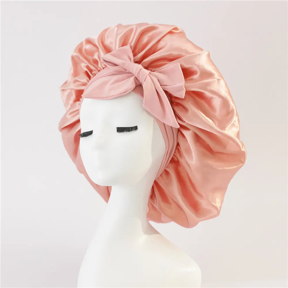 SilkDream slaapmuts - voor zijdezacht en beschermd haar. Nu tijdelijk 1+1 Gratis!