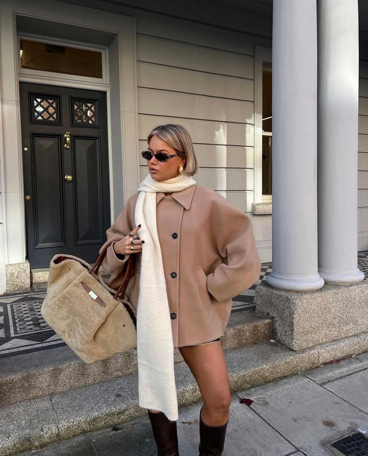 Jazmin | Oversized herfst jas