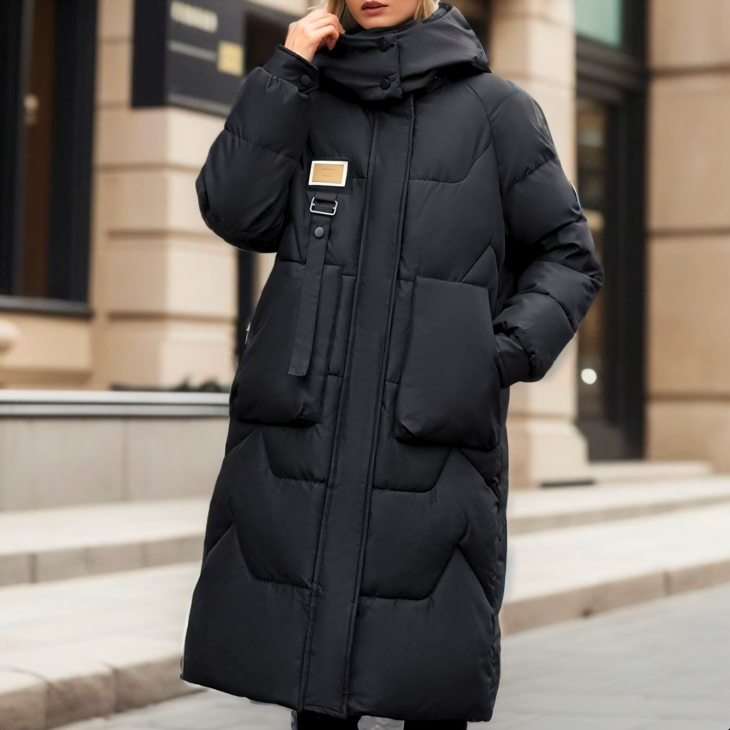 Jade | Lange Pufferjas