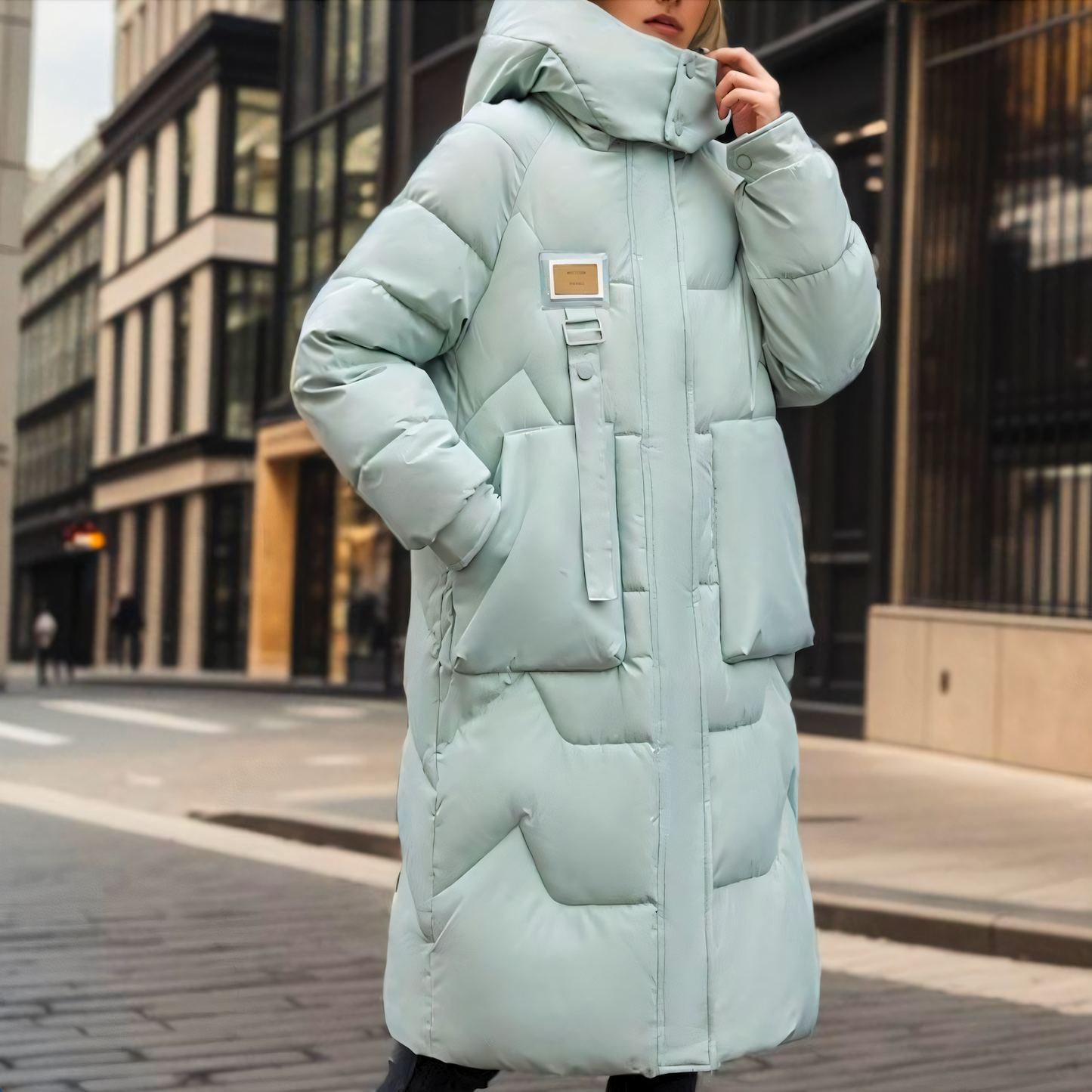 Jade | Lange Pufferjas