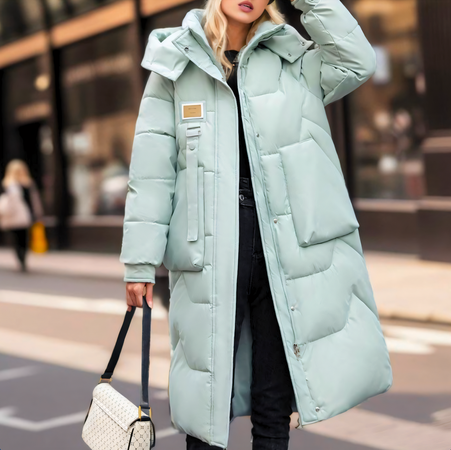 Jade | Lange Pufferjas