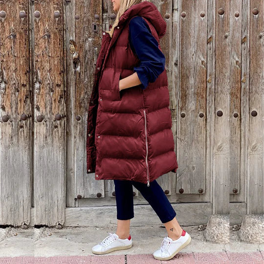 Lena | Mouwloze jas