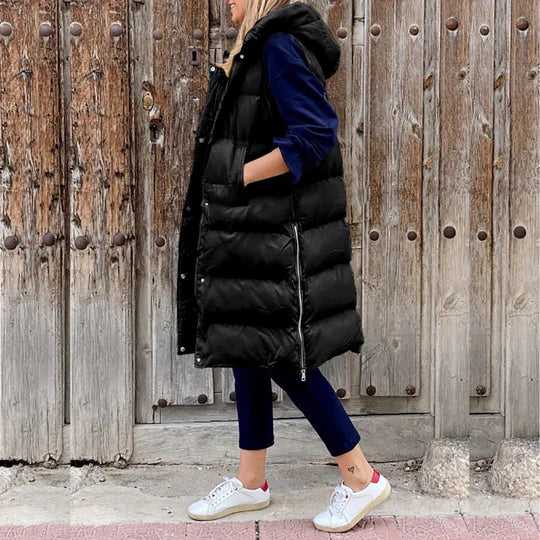 Lena | Mouwloze jas