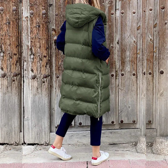 Lena | Mouwloze jas