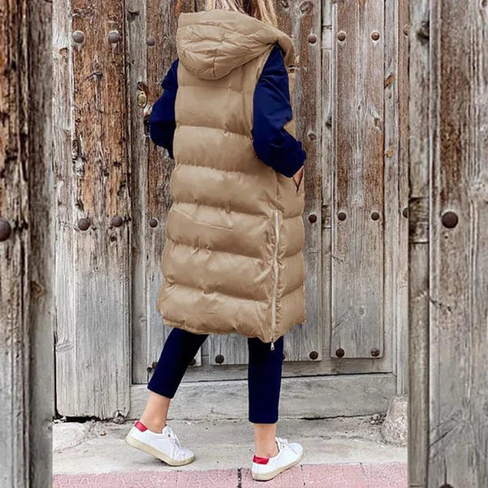 Lena | Mouwloze jas