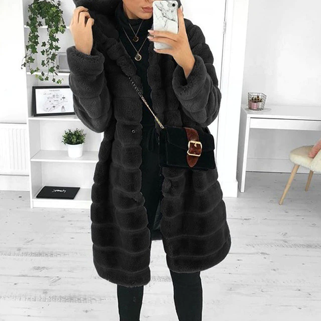Alina | Dikke winterjas met capuchon