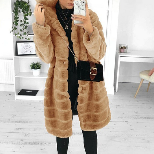 Alina | Dikke winterjas met capuchon