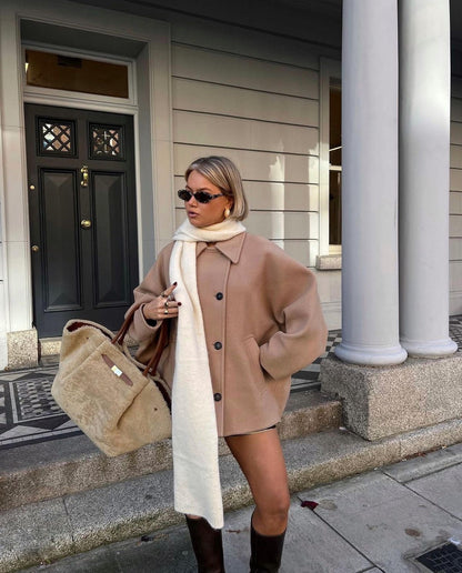 Jazmin | Oversized herfst jas