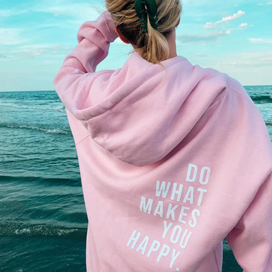 Happy | Printed hoodie