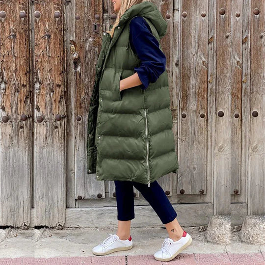 Lena | Mouwloze jas